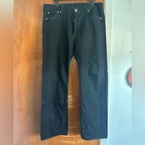 Levi's Men's Straight 501 Black Jeans